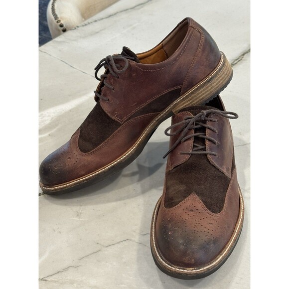Ecco Kenton Brogue Tie Wingtip Leather Dress Shoes Men Size 46 (US 12-12.5) main image 5